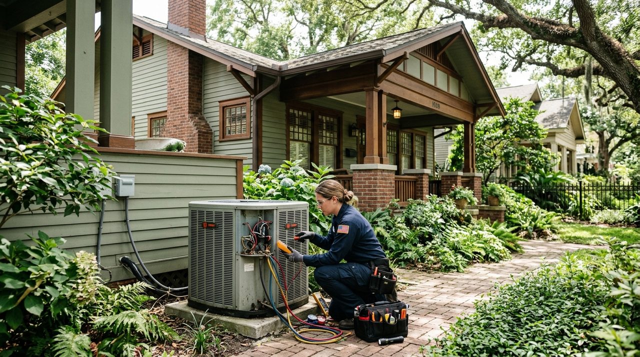 AC Repair serving The Heights