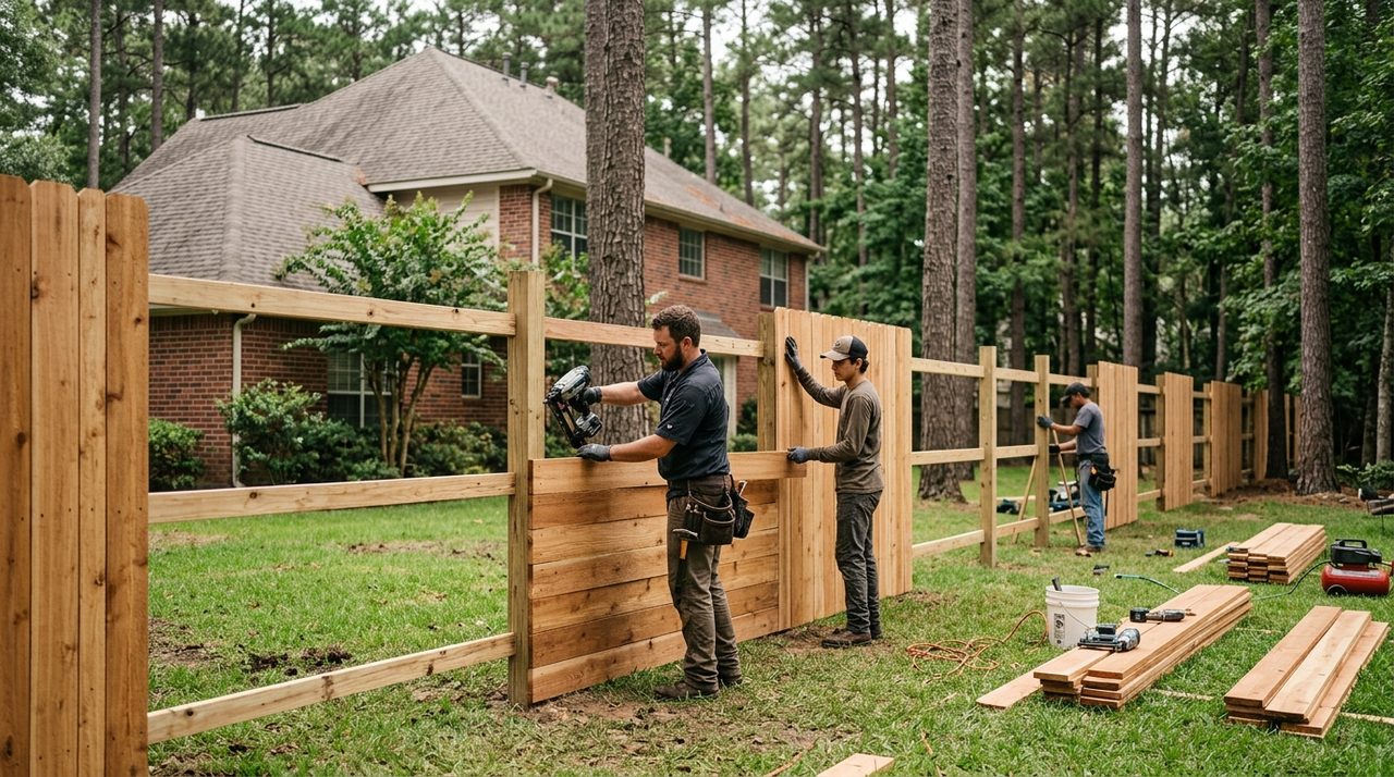 Fence Builders serving Conroe, TX