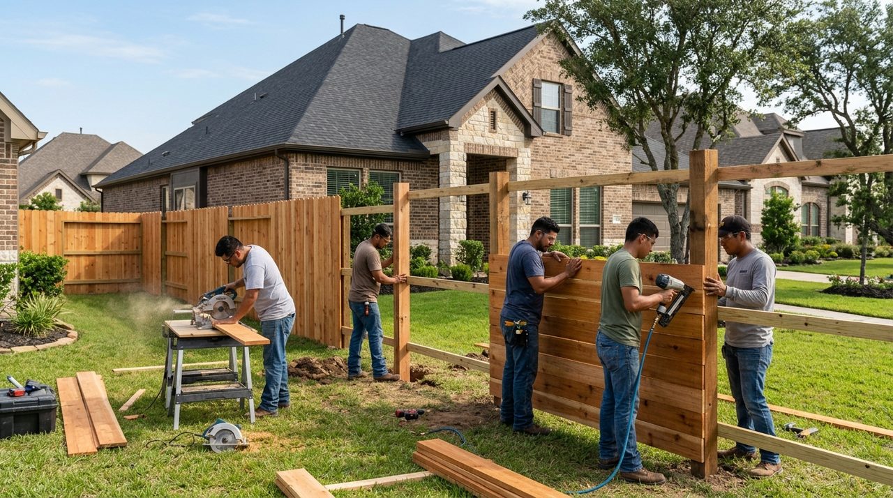 Fence Builders serving Cinco Ranch, TX