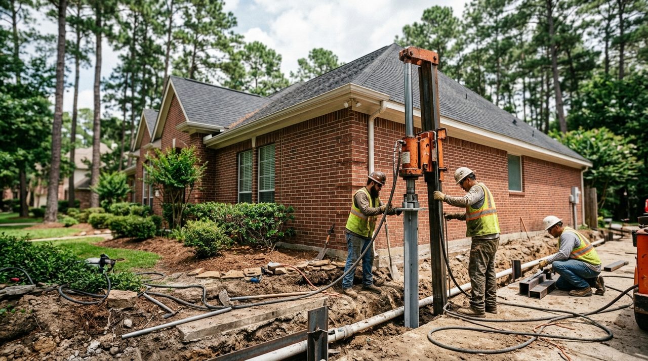 Foundation Repair serving Spring, TX