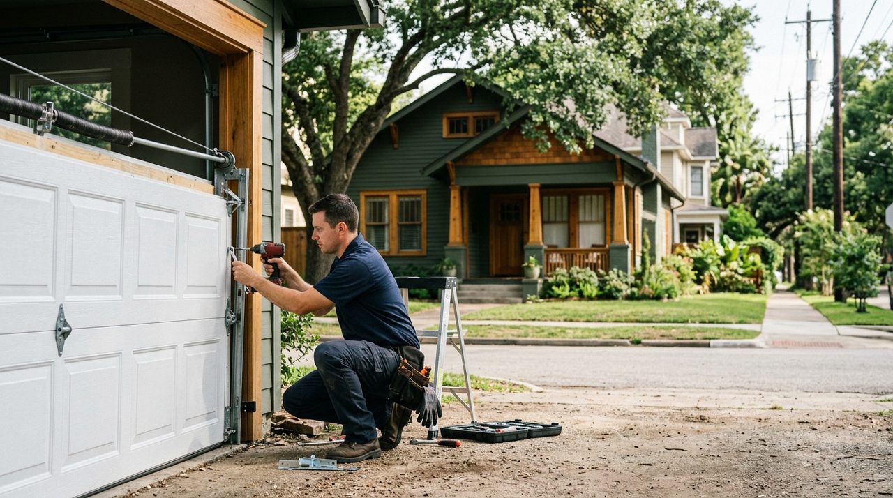 Garage Door Repair serving Third Ward