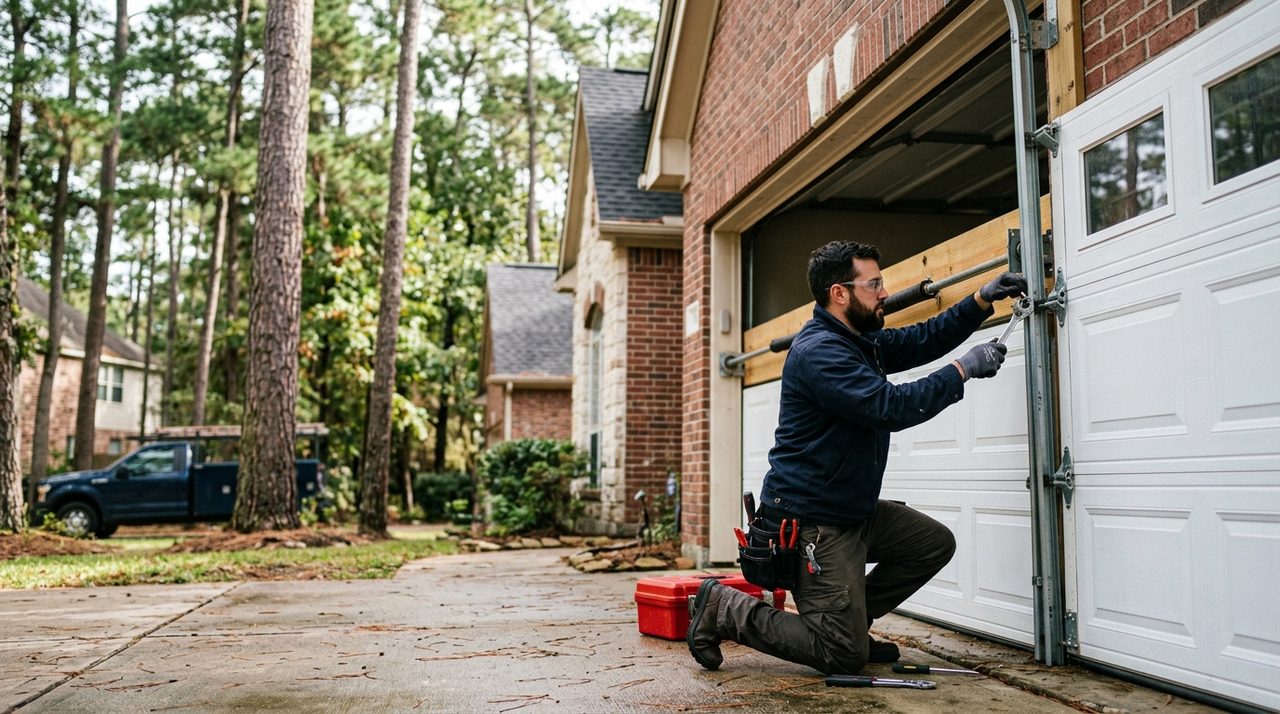 Garage Door Repair serving Conroe, TX