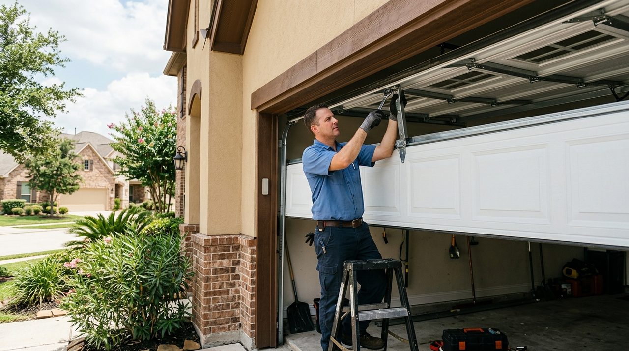 Garage Door Repair serving Sharpstown