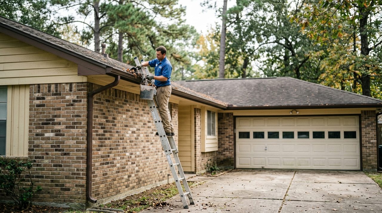 Gutter Cleaning serving Cypress, TX