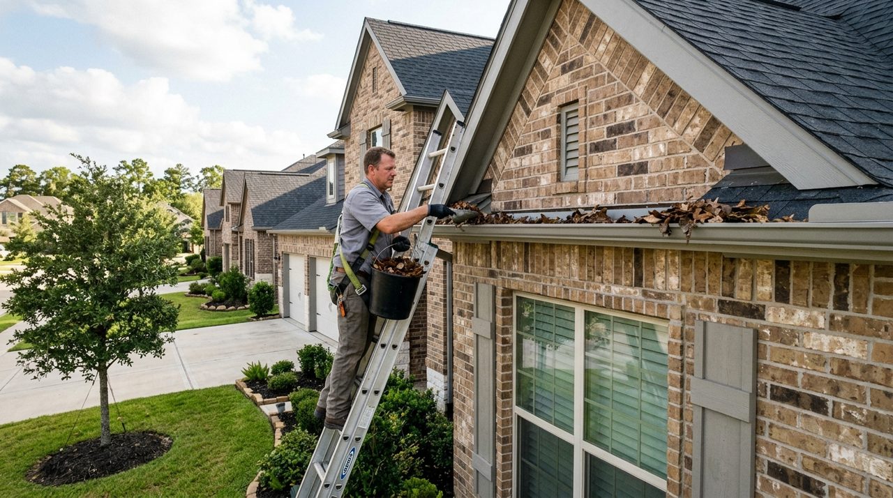 Gutter Cleaning serving Briargrove