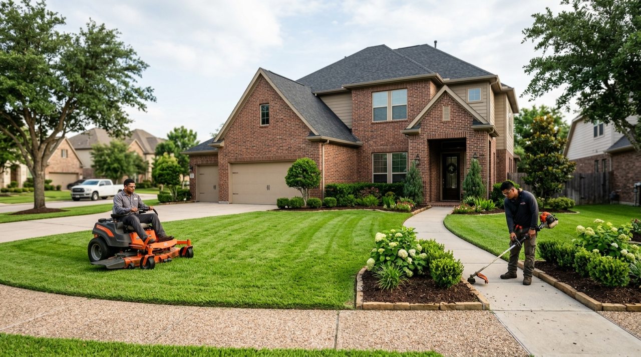 Landscapers serving Cinco Ranch, TX