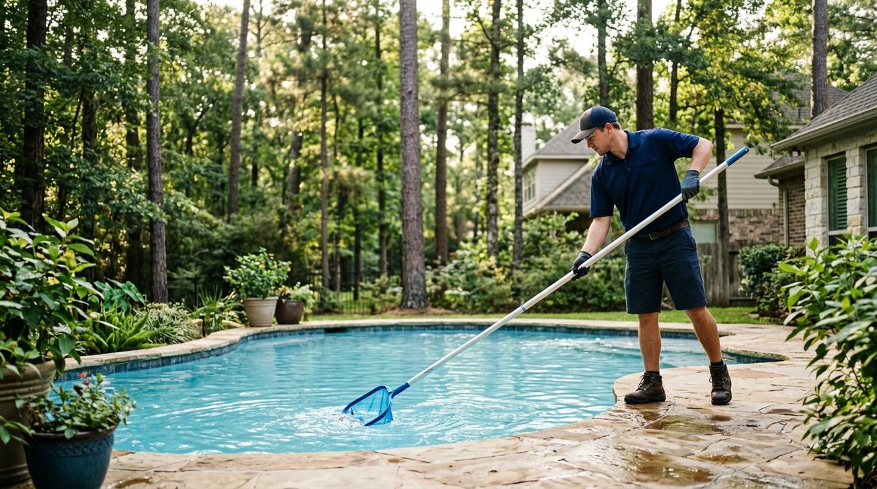 Pool Cleaning serving Crosby, TX