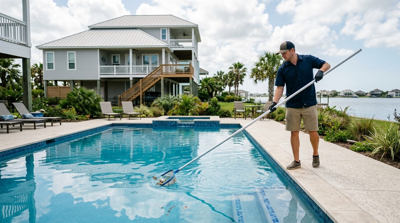 Pool Cleaning serving Pasadena, TX