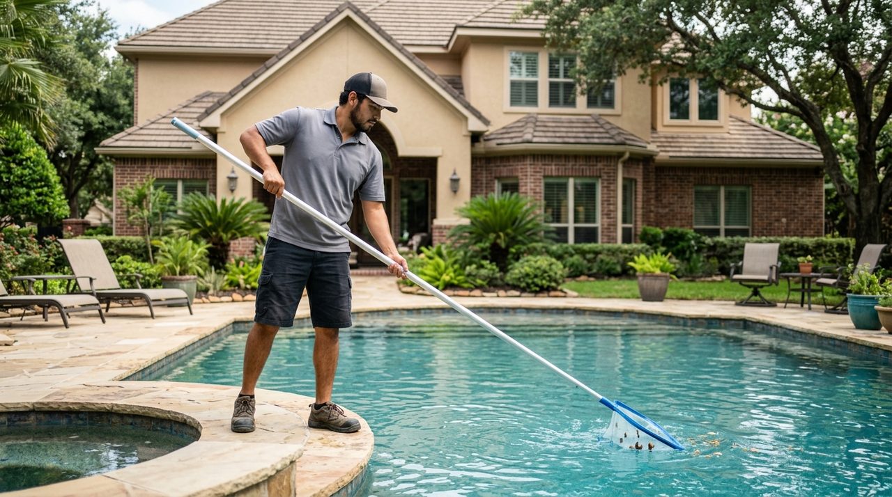 Pool Cleaning serving Rosenberg, TX