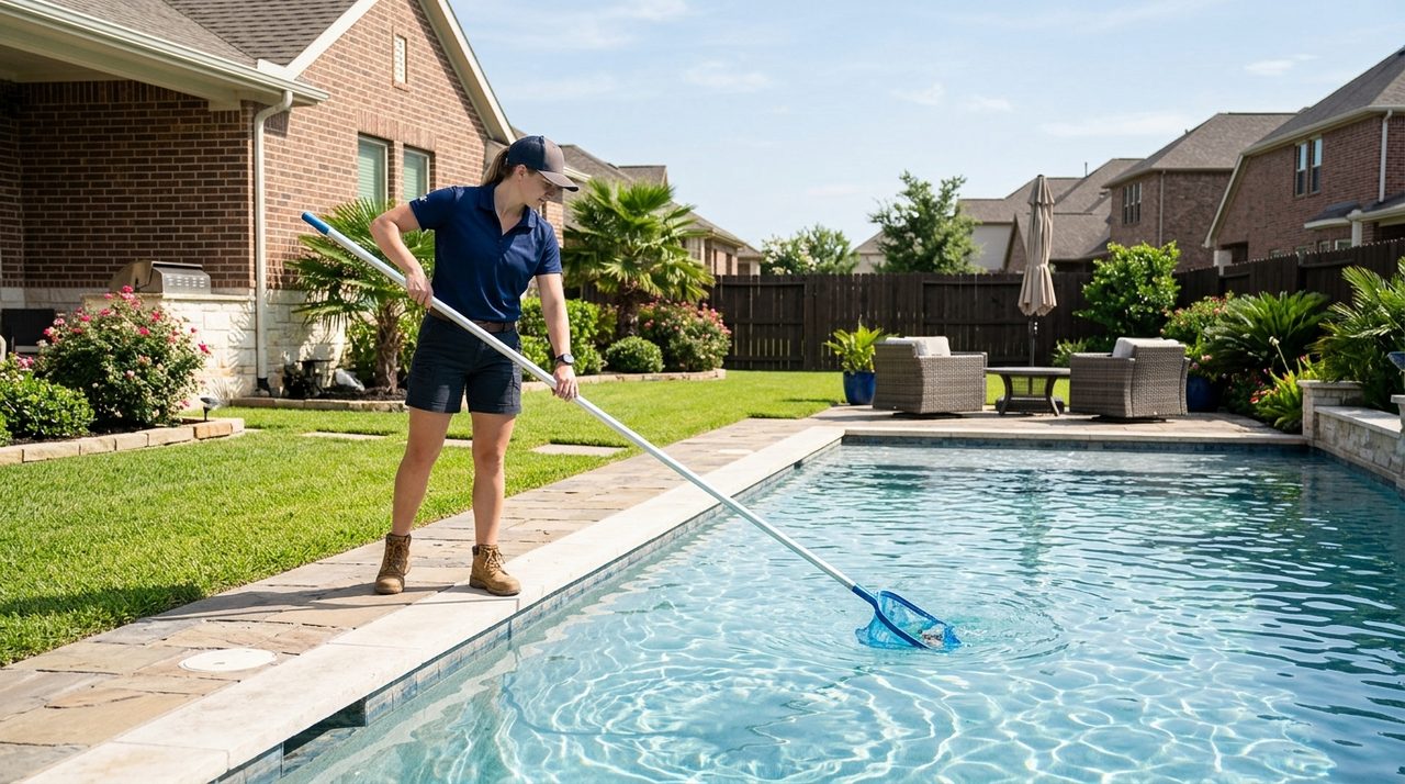 Pool Cleaning serving Spring Branch