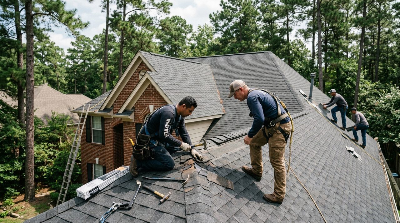 Roofers serving Crosby, TX