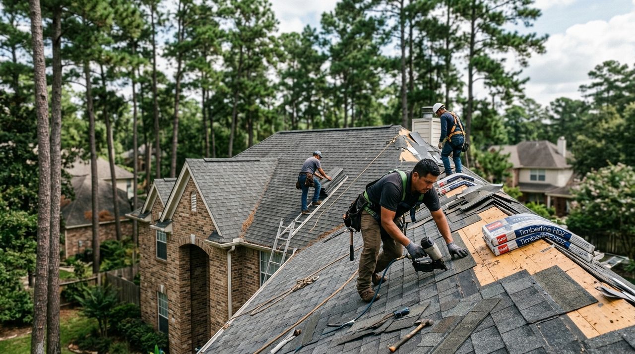 Roofers serving Spring, TX