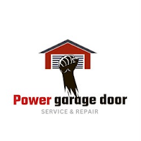 Power garage door logo