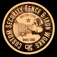 Custom Security Fence and Iron Works logo