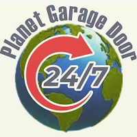 Planet Garage Door logo