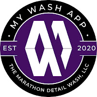The Marathon Detail Wash logo