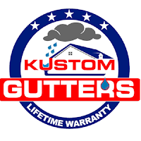 Houston Kustom Gutters logo
