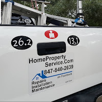 Home Property Service - Katy Handyman Dryer Vent Cleaning Attic Ladder Air Duct Cleaning Katy Fulshear Houston Sugarland Seal logo