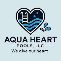 Aqua Heart Pools logo
